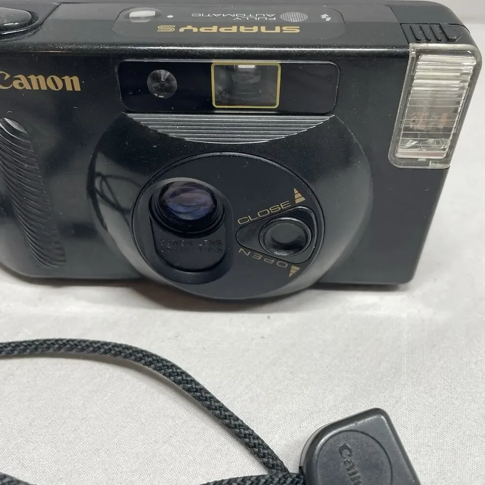 Canon Snappy S Fully Automatic Point & Shoot 35mm Film Camera Tested & Works